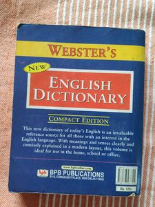 Webster's English Dictionary - Compact Edition