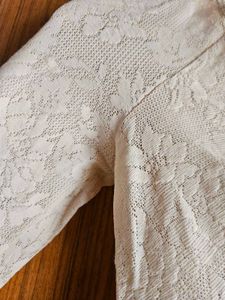 Vintage Lace Trim Slip Dress