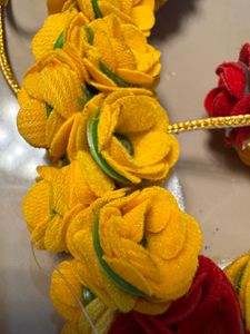 Yellow Floral Jewellery Set