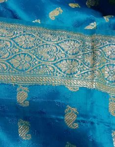 Banarshi Silk Pure 100% Zari Worked Saree 😍