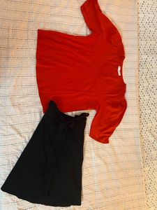 Mango T-shirt Chemistry Skirt Combo