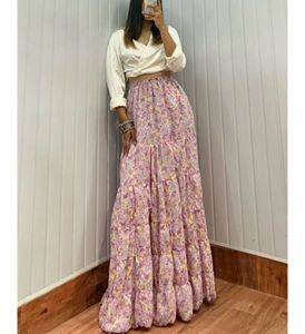 Trendy Flowy Layered Skirt 🩷