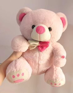 Pink Teddy Bear Plush Toy