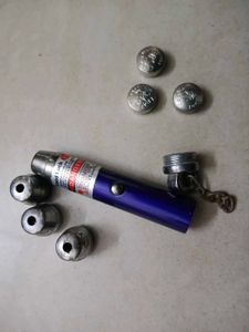 Blue Laser Pointer with Attachments