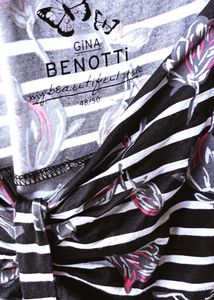 Beutiful Style Black White Strip... Floral 🌹 desi