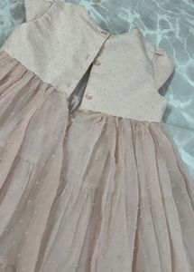 Girl Peach Dress