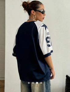 Retro Football Jersey Top