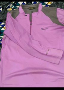 Cozy Pink &amp; Grey Zip-Up Sweatshirt