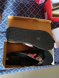 Cherry Black Flip Flops