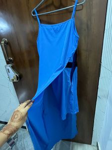 Blue designer Dress