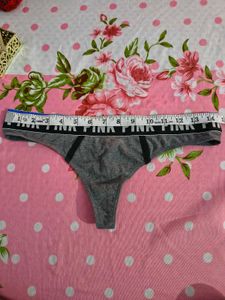 Combo: 2 VS PINK Thongs - Maroon &amp; G