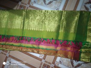 Pure Silk Vintage Old Zari Sil