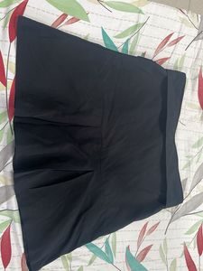Korean Stylish Black Cargo skirt