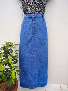 Hunt Club Heavy Denim Skirt