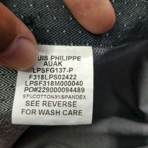 LP Grey Formal/Party Wear Shirt 38