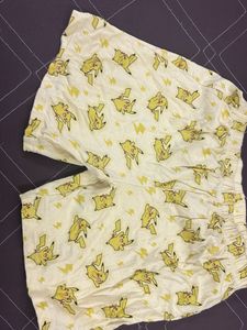 Cute Pikachu Pajama Shorts