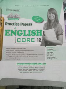 English Core Practice Paper, Class 12