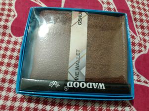 Men's Brown Genuine Leather Wallet