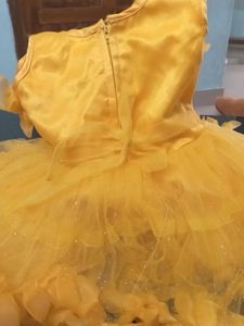 1-2 Yrs Girl Party Wear Frock