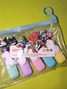 Cute Character Eraser Set
