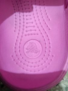 Kids Pink Crocs Clogs