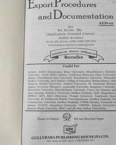 Export Procedures and Documentation Textbook