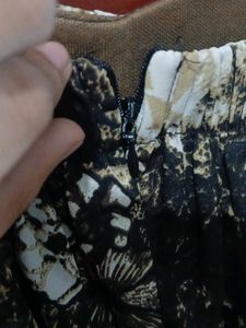 Printed Fit &amp; Flare Dress