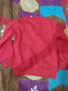 Cute Red Love Heart Sweatshirt