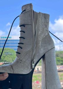 Chunky Heel Boots