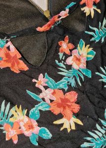 Floral crop top