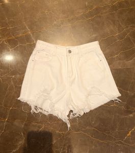 Light Wash Denim Shorts
