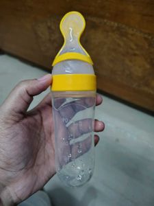 Baby Food Squeeze Bottle Spoon