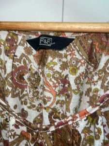 Chic Paisley Print Blouse