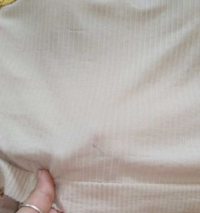 padded beige camisole/ tank top