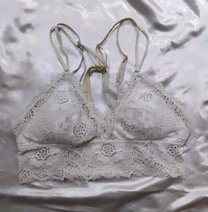 Lace Bralette - White