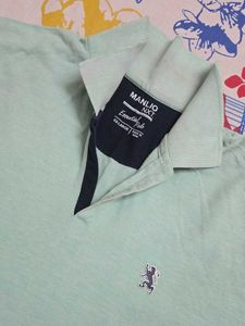 Men's Light Green Polo Shirt