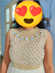 Heavy Gown With Pant And Dupatta