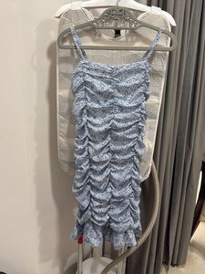 Floral Ruched Bodycon Mini Dress