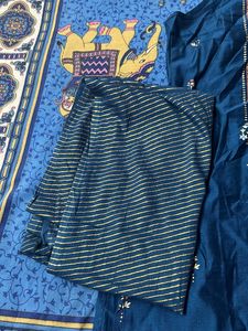 Teal Wide-Leg Palazzo Pants