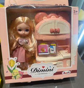 Dimini Cute Doll Series Kitchen Playset