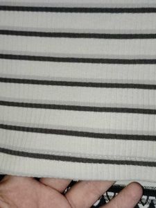Classic Striped V-Neck T-Shirt