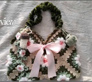 Handmade Crochet Fairy Bag
