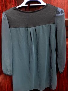 Chic Pleated Tunic Top