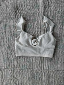 ruffle crop top
