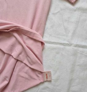 Soft Pink Oversized T-Shirt