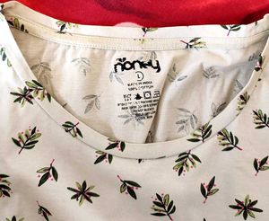 Green Printed T-shirt