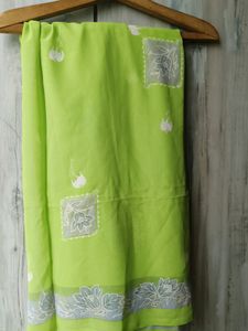 Green Saree