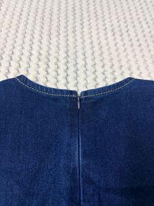 Sleeveless Denim Mini Dress