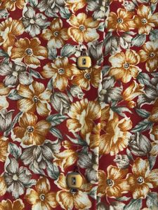 Vintage Floral Print Top