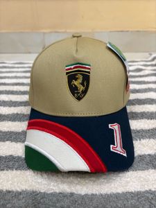Ferrari Premium Unisex Beige Cap